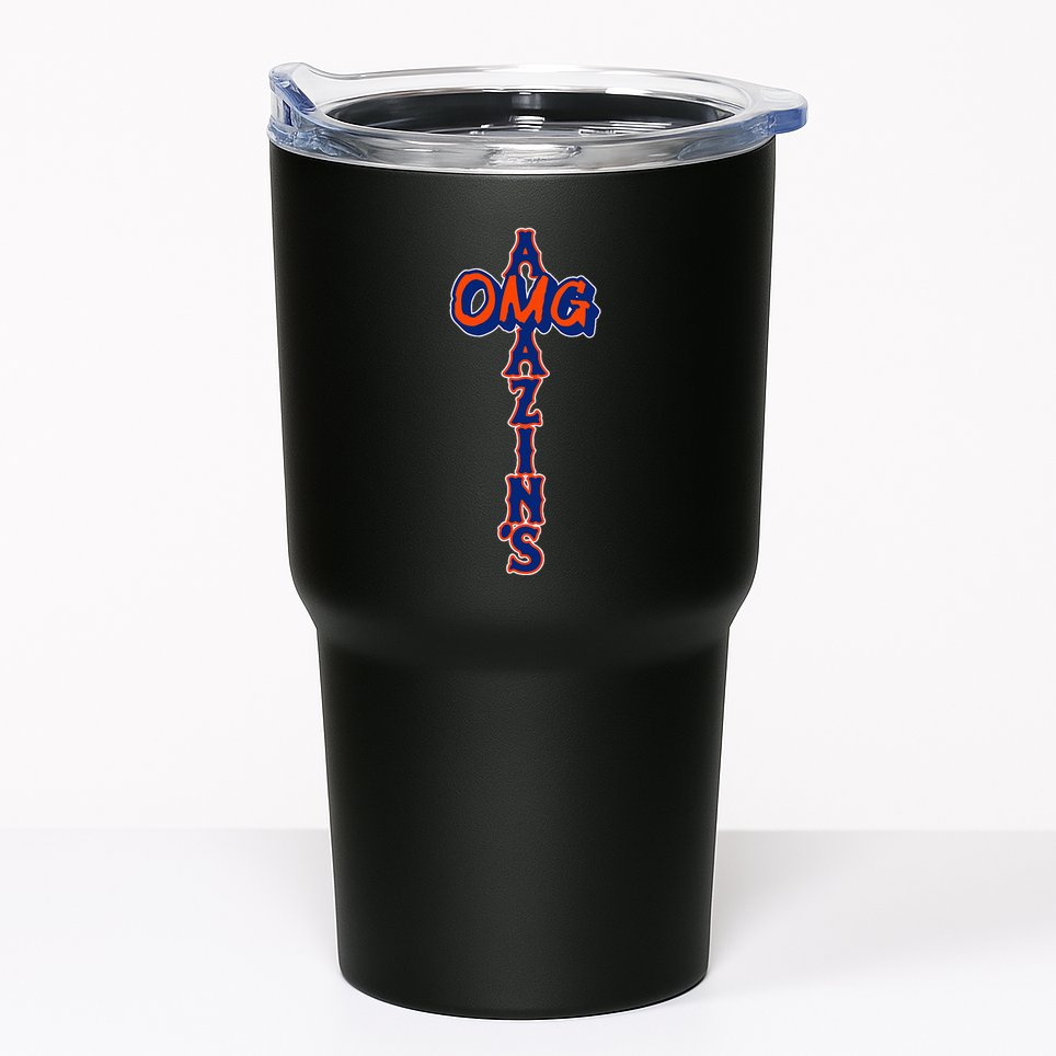 Omg AmazinS New York Baseball Tumbler