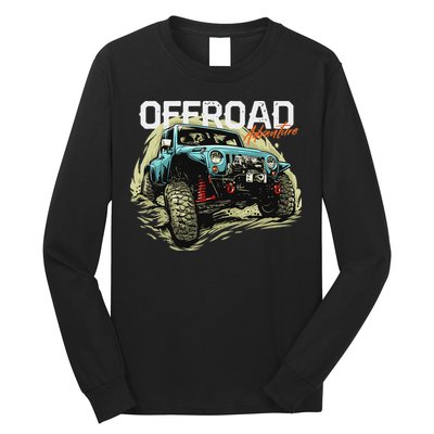 Offroad Adventure Off Roading Offroad 4x4 Suv Long Sleeve Shirt