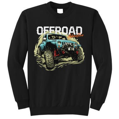 Offroad Adventure Off Roading Offroad 4x4 Suv Sweatshirt