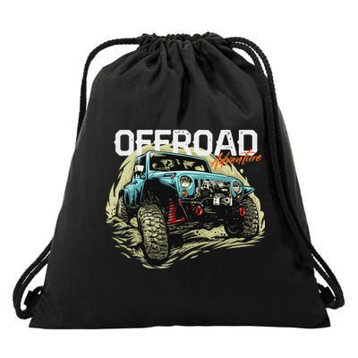 Offroad Adventure Off Roading Offroad 4x4 Suv Drawstring Bag