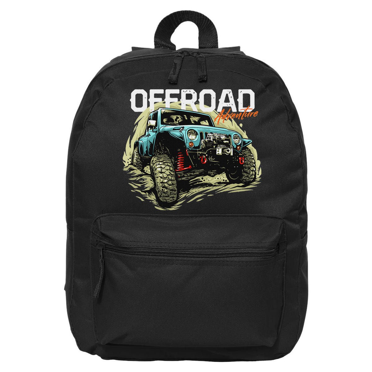 Offroad Adventure Off Roading Offroad 4x4 Suv 16 in Basic Backpack