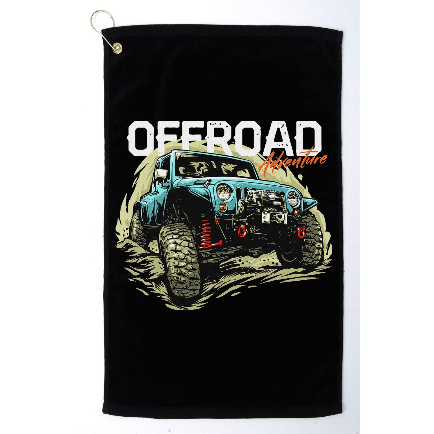 Offroad Adventure Off Roading Offroad 4x4 Suv Golf Towel