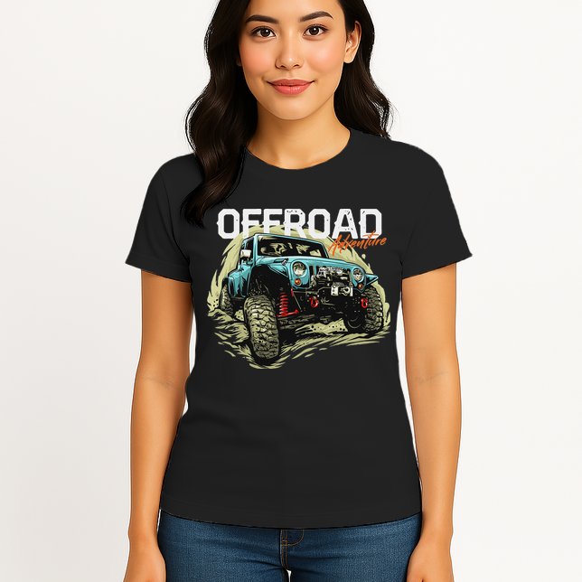 Offroad Adventure Off Roading Offroad 4x4 Suv Womens T-Shirt