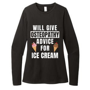 Osteopathy Advice Osteopathic Medicine Osteopath Gift Womens CVC Long Sleeve Shirt