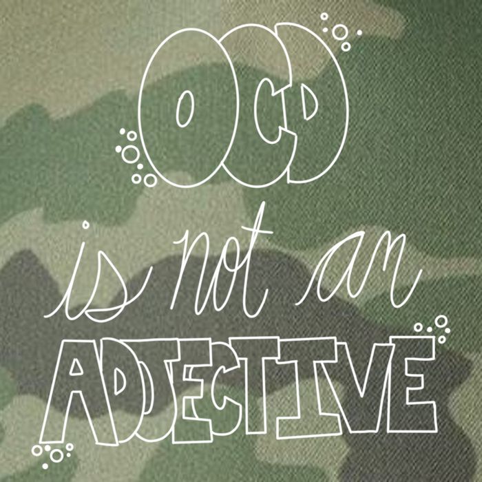 Ocd Awareness Ocd Is Not An Adjective Tal Health Meaningful Gift Legacy Tie Dye Trucker Hat
