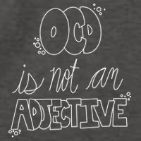 Ocd Awareness Ocd Is Not An Adjective Tal Health Meaningful Gift Vector Backpack