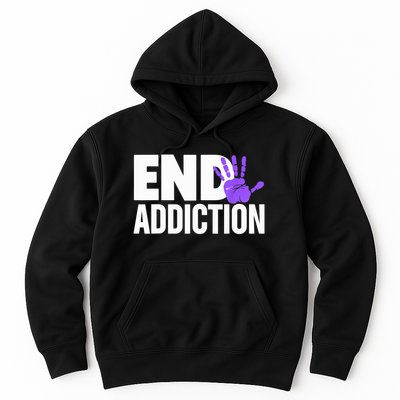 Overdose Awareness Overdose Awareness End Addiction Hoodie