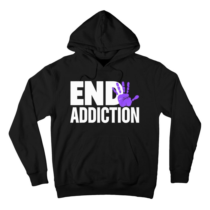 Overdose Awareness Overdose Awareness End Addiction Hoodie