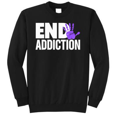 Overdose Awareness Overdose Awareness End Addiction Sweatshirt