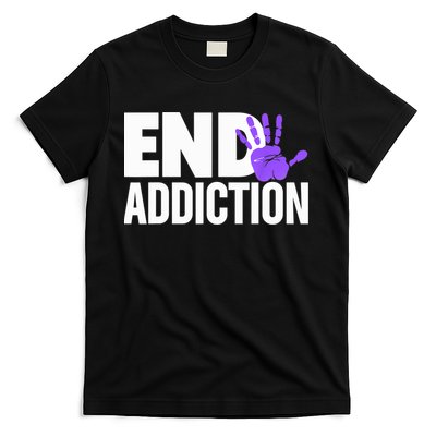 Overdose Awareness Overdose Awareness End Addiction T-Shirt
