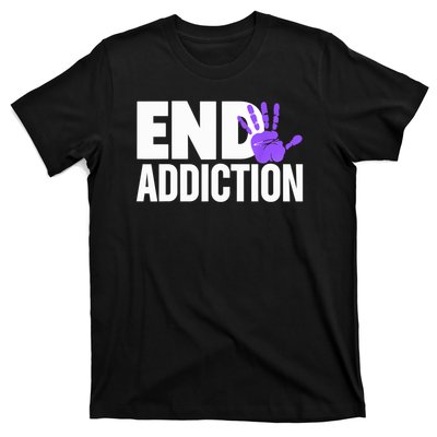 Overdose Awareness Overdose Awareness End Addiction T-Shirt