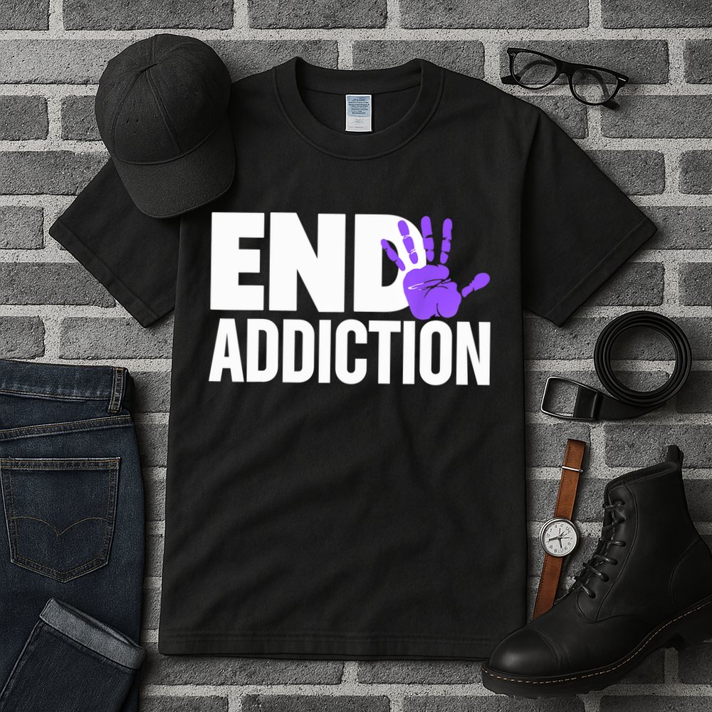 Overdose Awareness Overdose Awareness End Addiction Tall T-Shirt