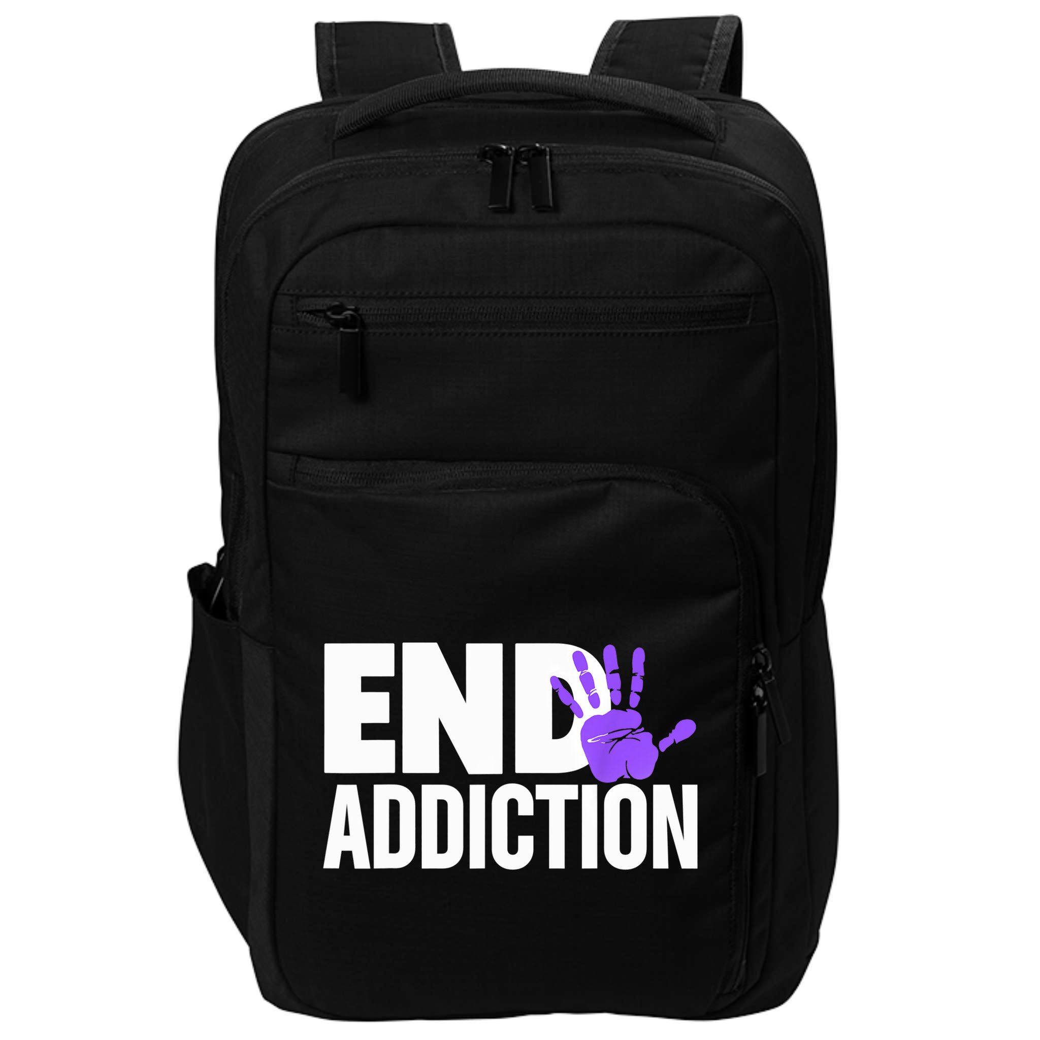 Overdose Awareness Overdose Awareness End Addiction Impact Tech Backpack