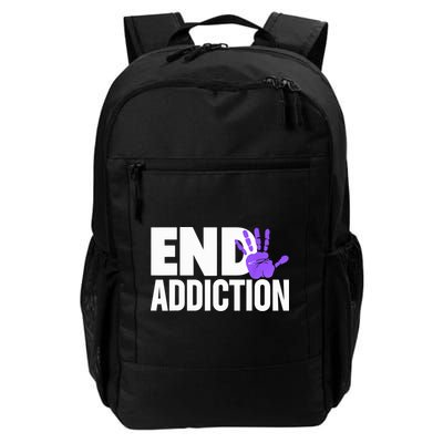 Overdose Awareness Overdose Awareness End Addiction Backpack