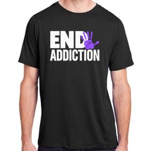 Overdose Awareness Overdose Awareness End Addiction Adult ChromaSoft Performance T-Shirt