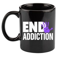 Overdose Awareness Overdose Awareness End Addiction 11oz C Handle Ceramic Mug