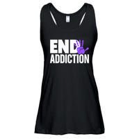 Overdose Awareness Overdose Awareness End Addiction Ladies Essential Flowy Tank