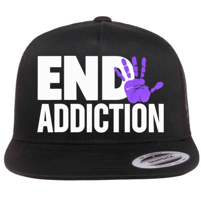 Overdose Awareness Overdose Awareness End Addiction Flatbill Hat