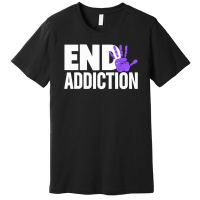 Overdose Awareness Overdose Awareness End Addiction Premium T-Shirt