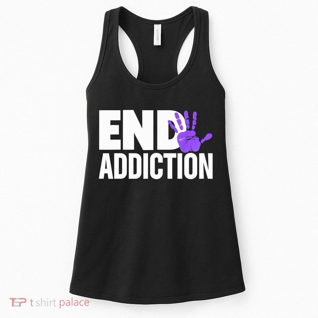 Overdose Awareness Overdose Awareness End Addiction Womens Tank Top