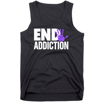 Overdose Awareness Overdose Awareness End Addiction Tank Top