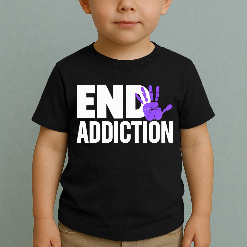 Overdose Awareness Overdose Awareness End Addiction Toddler T-Shirt