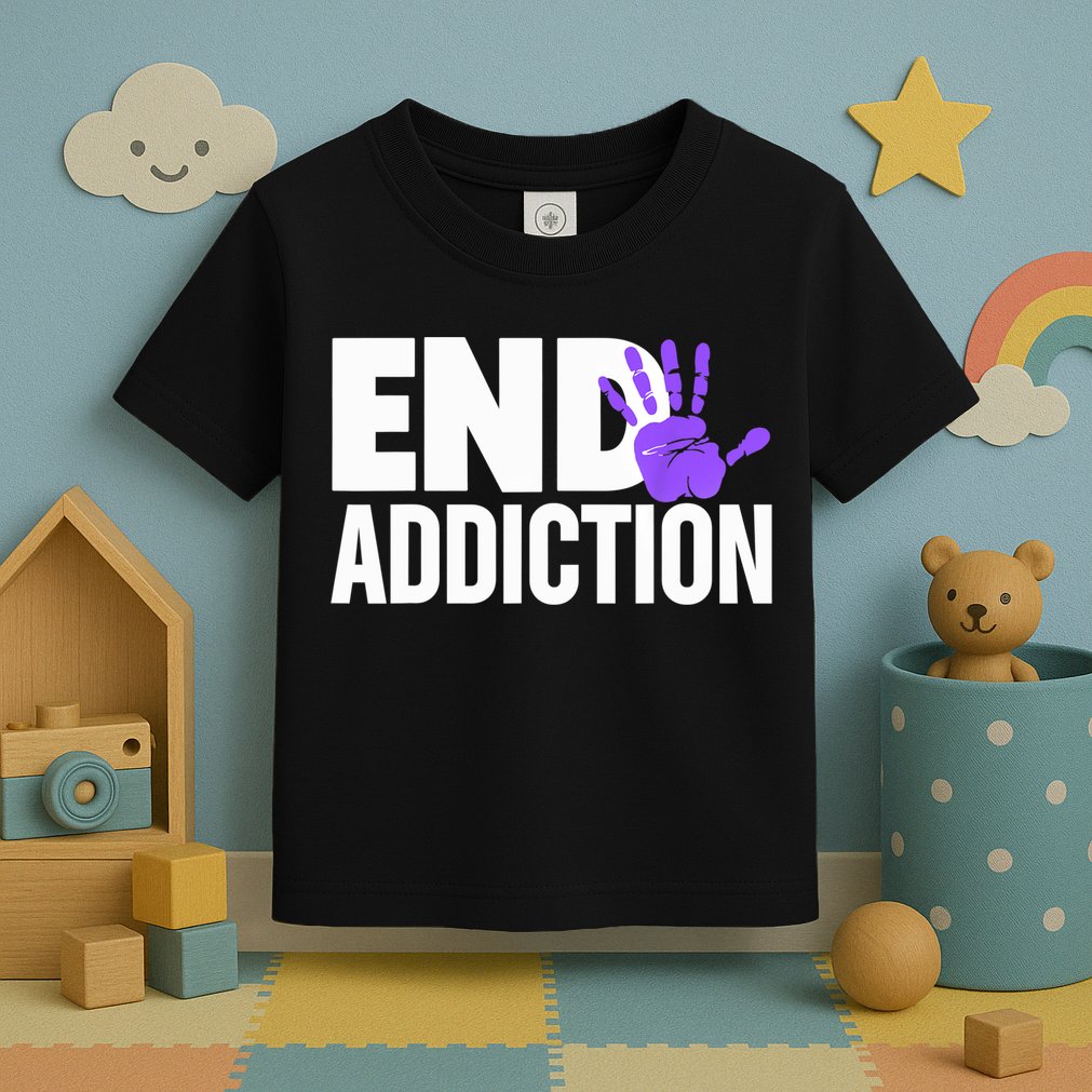Overdose Awareness Overdose Awareness End Addiction Toddler T-Shirt
