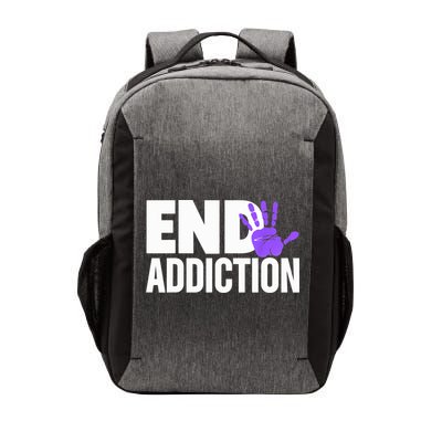Overdose Awareness Overdose Awareness End Addiction Vector Backpack