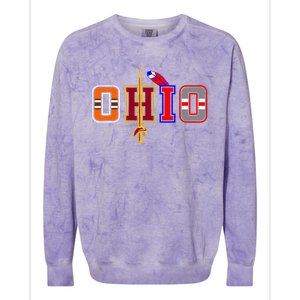 Ohio Apparel Colorblast Crewneck Sweatshirt