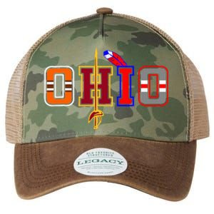 Ohio Apparel Legacy Tie Dye Trucker Hat