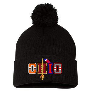 Ohio Apparel Pom Pom 12in Knit Beanie