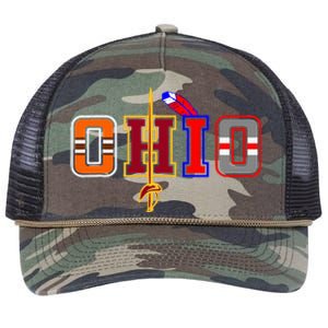 Ohio Apparel Retro Rope Trucker Hat Cap