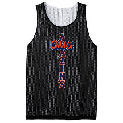 Omg Amazin’S Mesh Reversible Basketball Jersey Tank