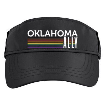 Oklahoma Ally Adult Drive Performance Visor