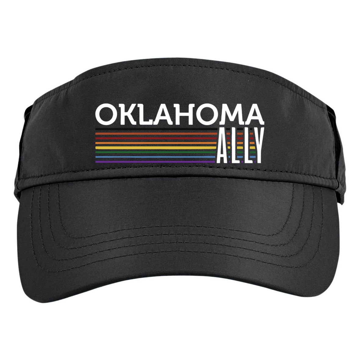 Oklahoma Ally Adult Drive Performance Visor