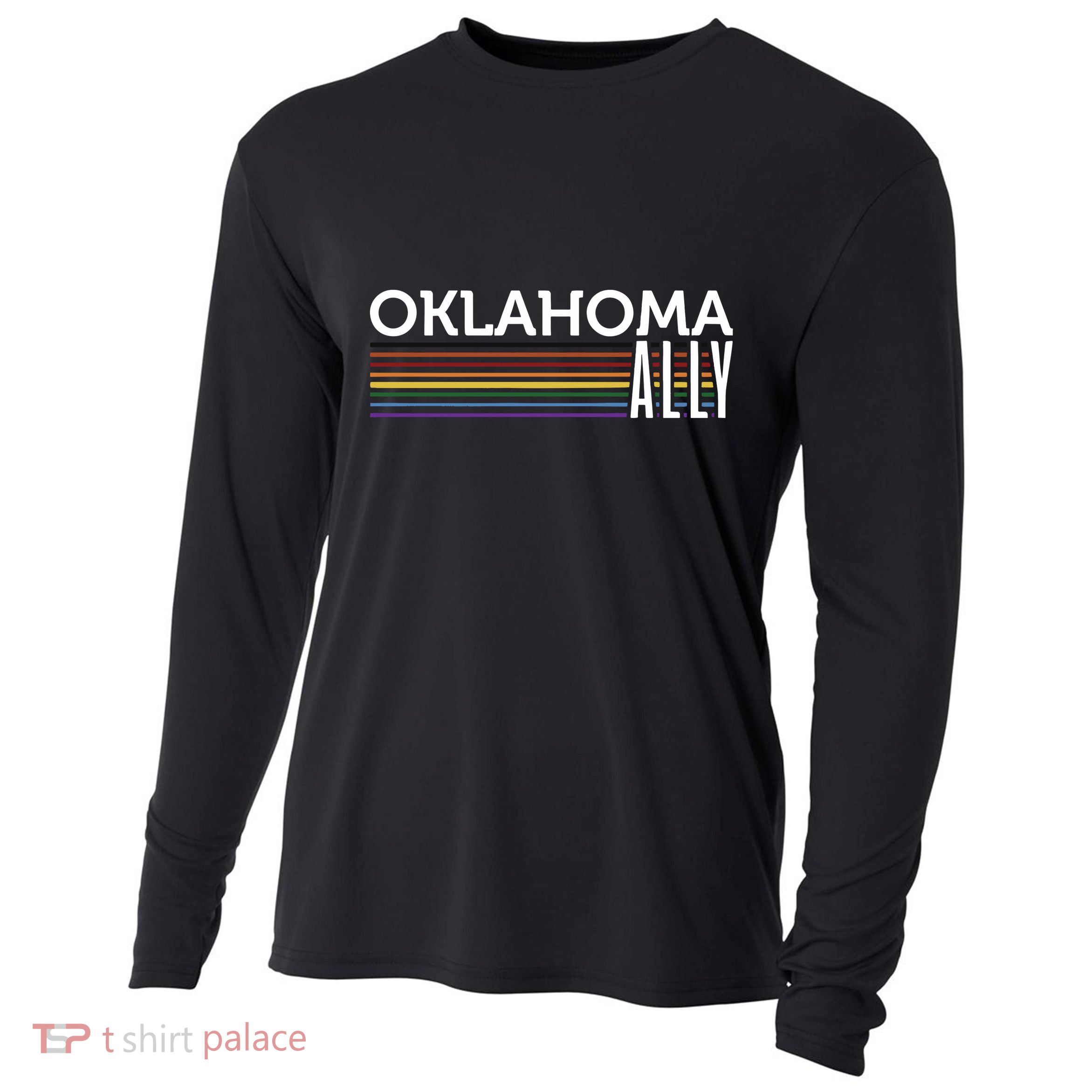 Oklahoma Ally Cooling Performance Long Sleeve Crew