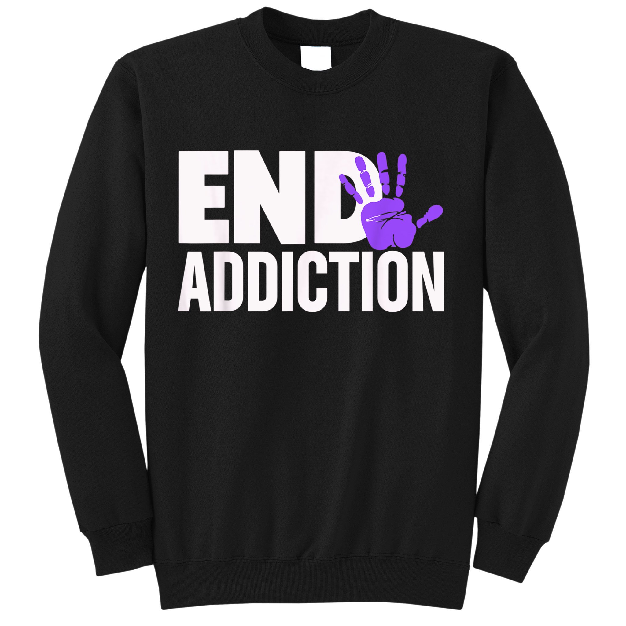 Overdose Awareness Overdose Awareness End Addiction Sweatshirt