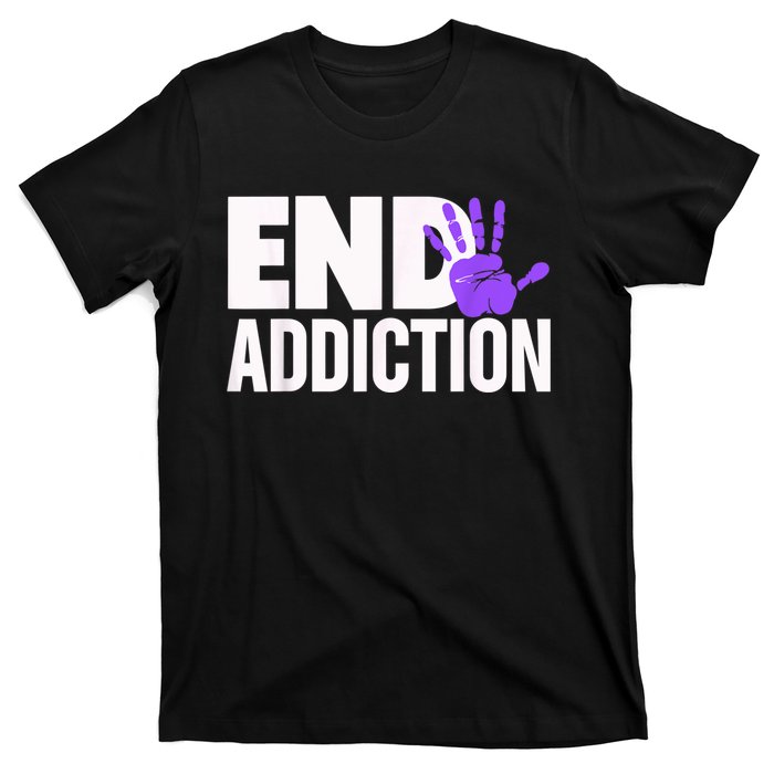 Overdose Awareness Overdose Awareness End Addiction T-Shirt