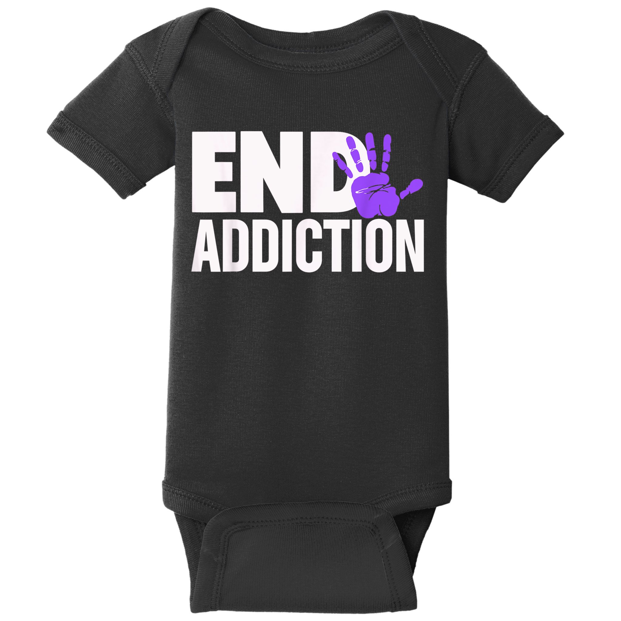Overdose Awareness Overdose Awareness End Addiction Baby Bodysuit