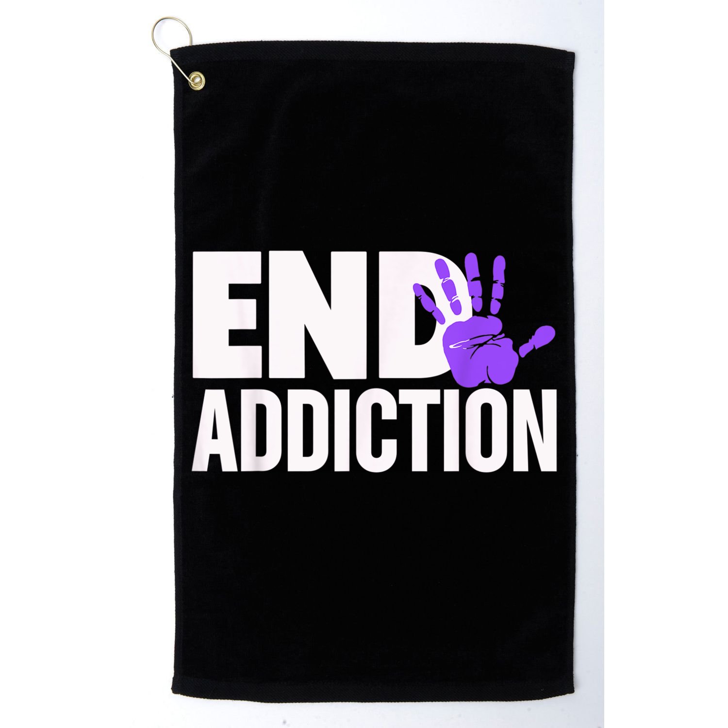 Overdose Awareness Overdose Awareness End Addiction Golf Towel
