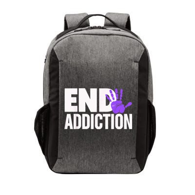 Overdose Awareness Overdose Awareness End Addiction Vector Backpack
