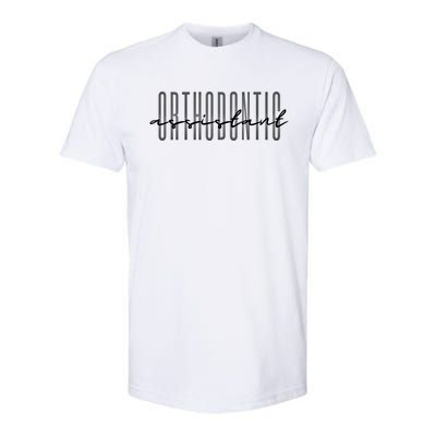 Orthodontic Assistant Ortho Assistant Dental Assistant Gift Softstyle CVC T-Shirt