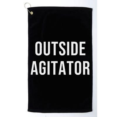 Outside Agitator Golf Towel