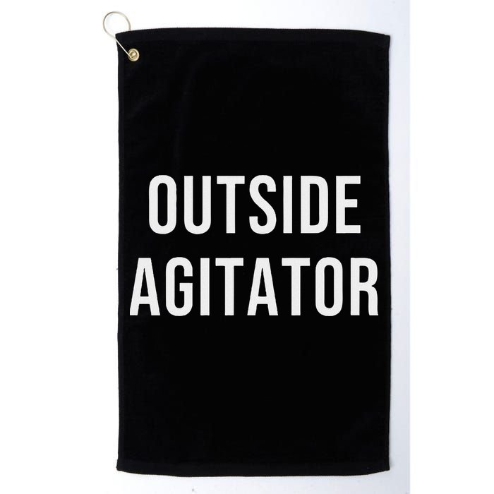 Outside Agitator Golf Towel