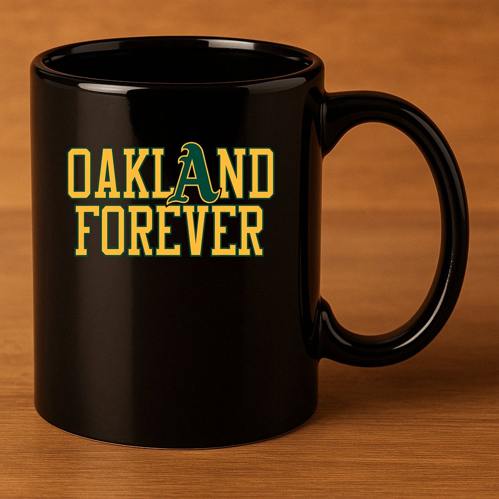 Oakland Apparel 11oz C Handle Ceramic Mug