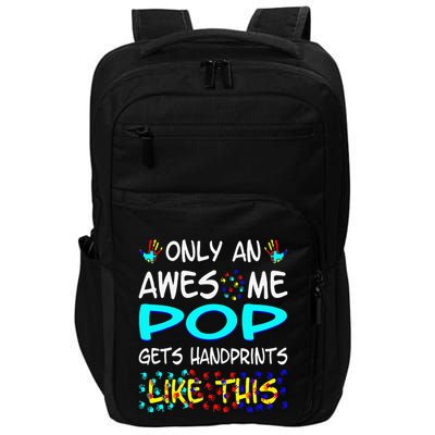 Only Awesome Pop Gets Handprints Like This Autism Impact Tech Backpack