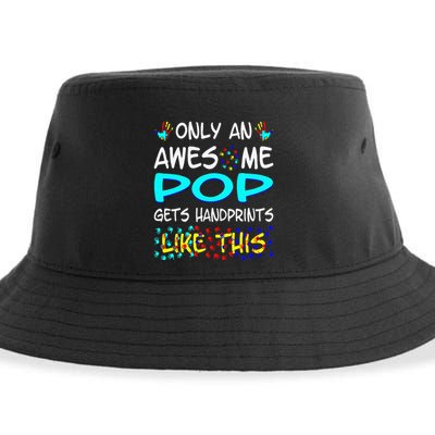 Only Awesome Pop Gets Handprints Like This Autism Sustainable Bucket Hat