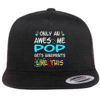 Only Awesome Pop Gets Handprints Like This Autism Flatbill Hat