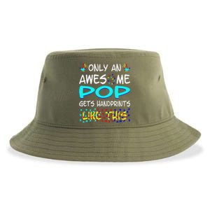 Only Awesome Pop Gets Handprints Like This Autism Sustainable Bucket Hat