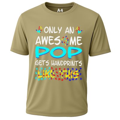 Only Awesome Pop Gets Handprints Like This Autism Performance Shirt